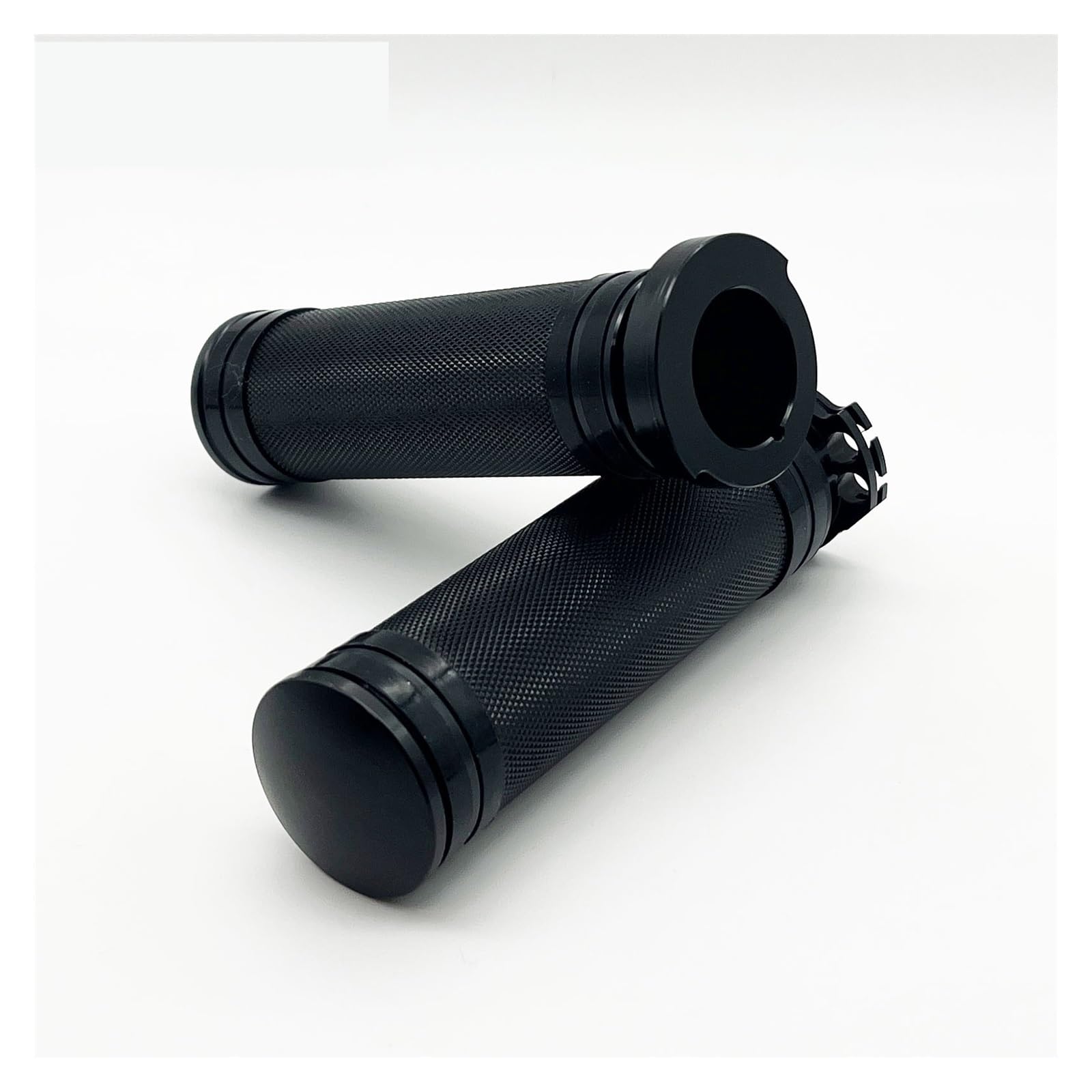 Empuñaduras De Manillar para Motocicleta De 1 Pulgada Y 25mm, Empuñaduras De Aluminio para Har&Ley Sportster XL 883 1200 VRSC Touring Road King Dyna Puños de Manillar