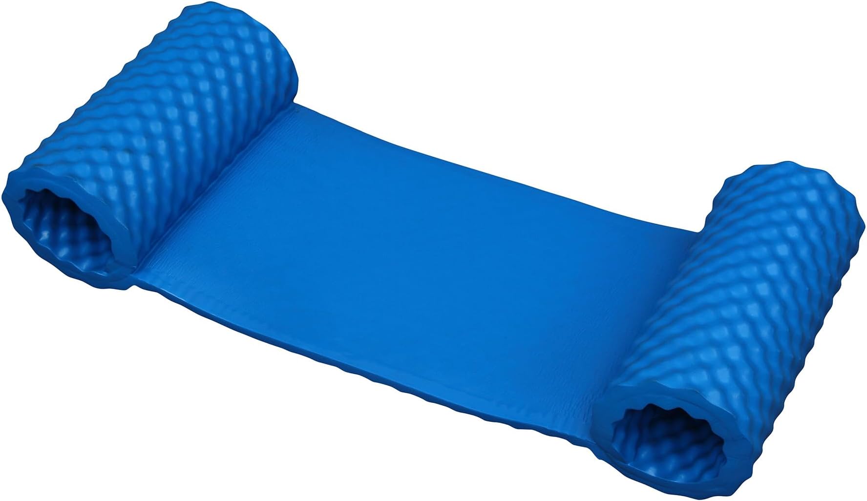 Drift and Escape Blue Luxury Water Hammock for Swimming Pools - NBR Foam Rubber Flotation Device ,44.5"L x 18"W