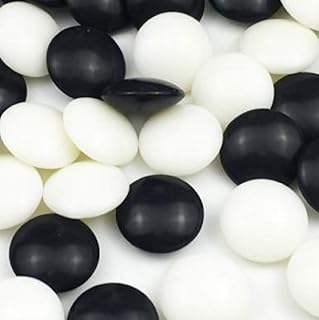 碁石 ごいし 囲碁 いご 硬質メラミン 中厚石 練習 囲碁碁石 初心者 入門 用 石 (厚さ6mm,361個入り)