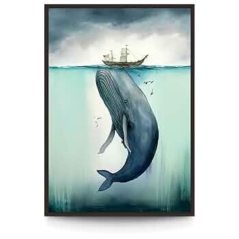 Amazon.co.jp: Doguiei キャンバス ウォールアート 水彩画