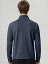 NOBERO Men Regular Fit Zipper UPF 50 Jacket(1M-TWJK-R0010-DN6_Dark Navy_2XL) gallery image