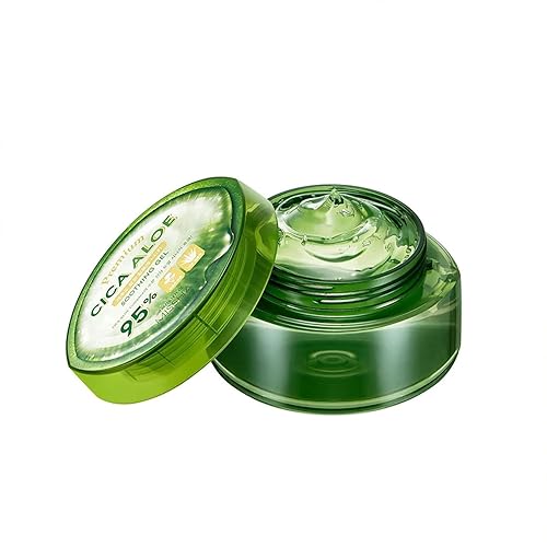 MISSHA Gel calmante de aloe de cica premium, 95% extracto de aloe, 10.14 onzas líquidas