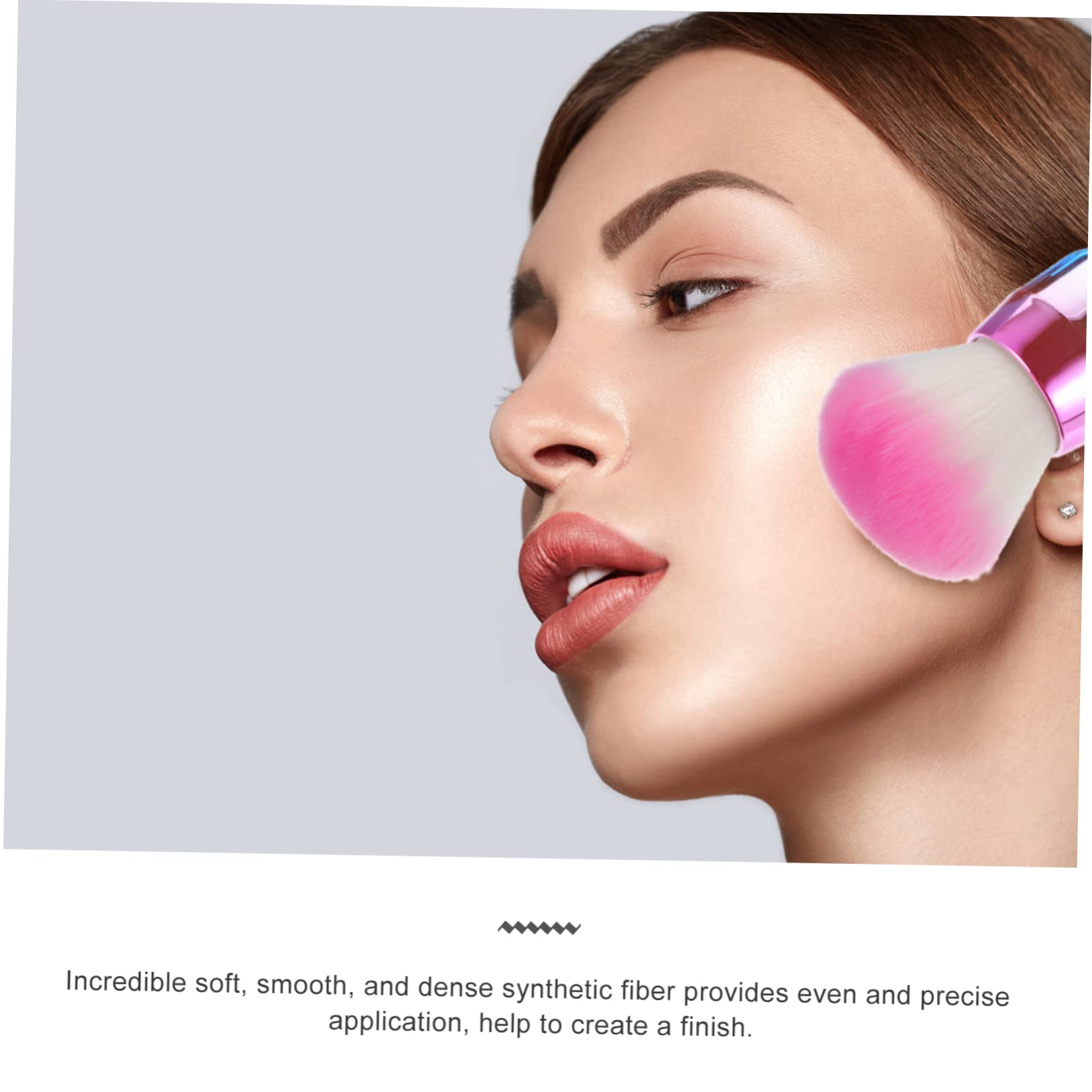 Healeved Set Di 3 Pennelli Per Il Trucco Per Il Contorno Del Viso Pennelli Morbidi Per Principianti E Professionisti Applicazione Liscia 2 Pezzi*3