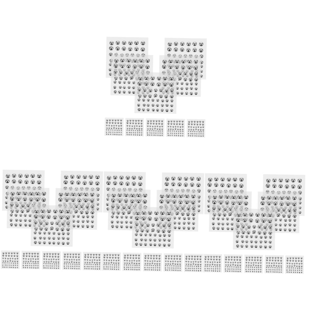 Bijoux de visage autocollants pour maquillage festival et scrapbooking créatif