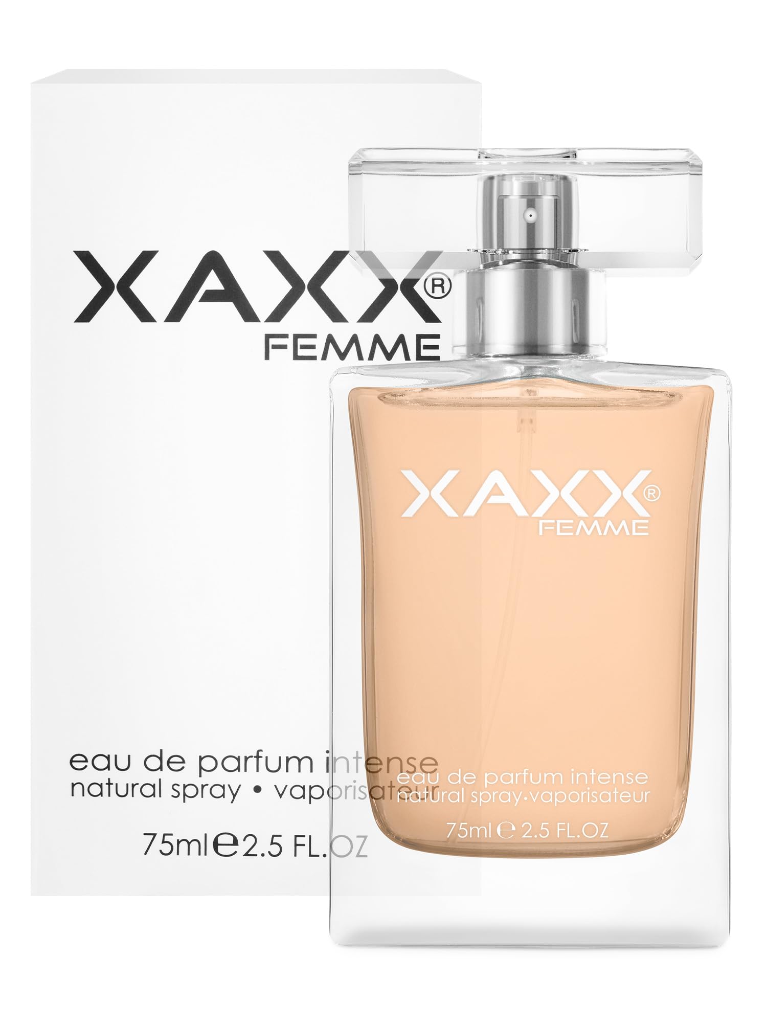 XAXX Eau de Parfum Intense FOURTY FOUR Damen, EDP Intense, vegan, tierversuchsfrei, 75 ml