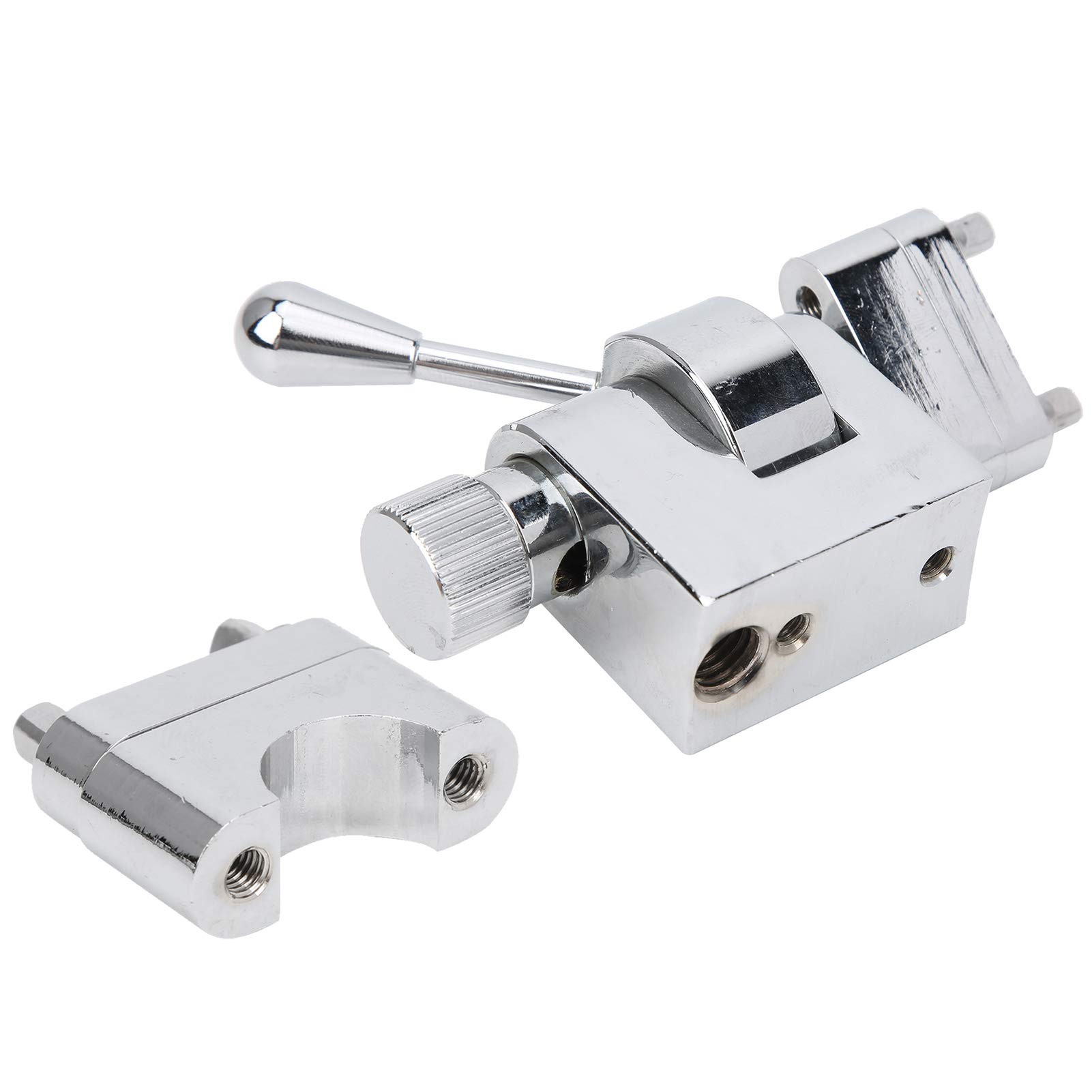 SEAFRONT Filtro in Metallo Resistente Argento Filtro per Rullante con Viti di Montaggio della Testa del Filtro Accessori per Strumenti a Percussione Lega di Zinco