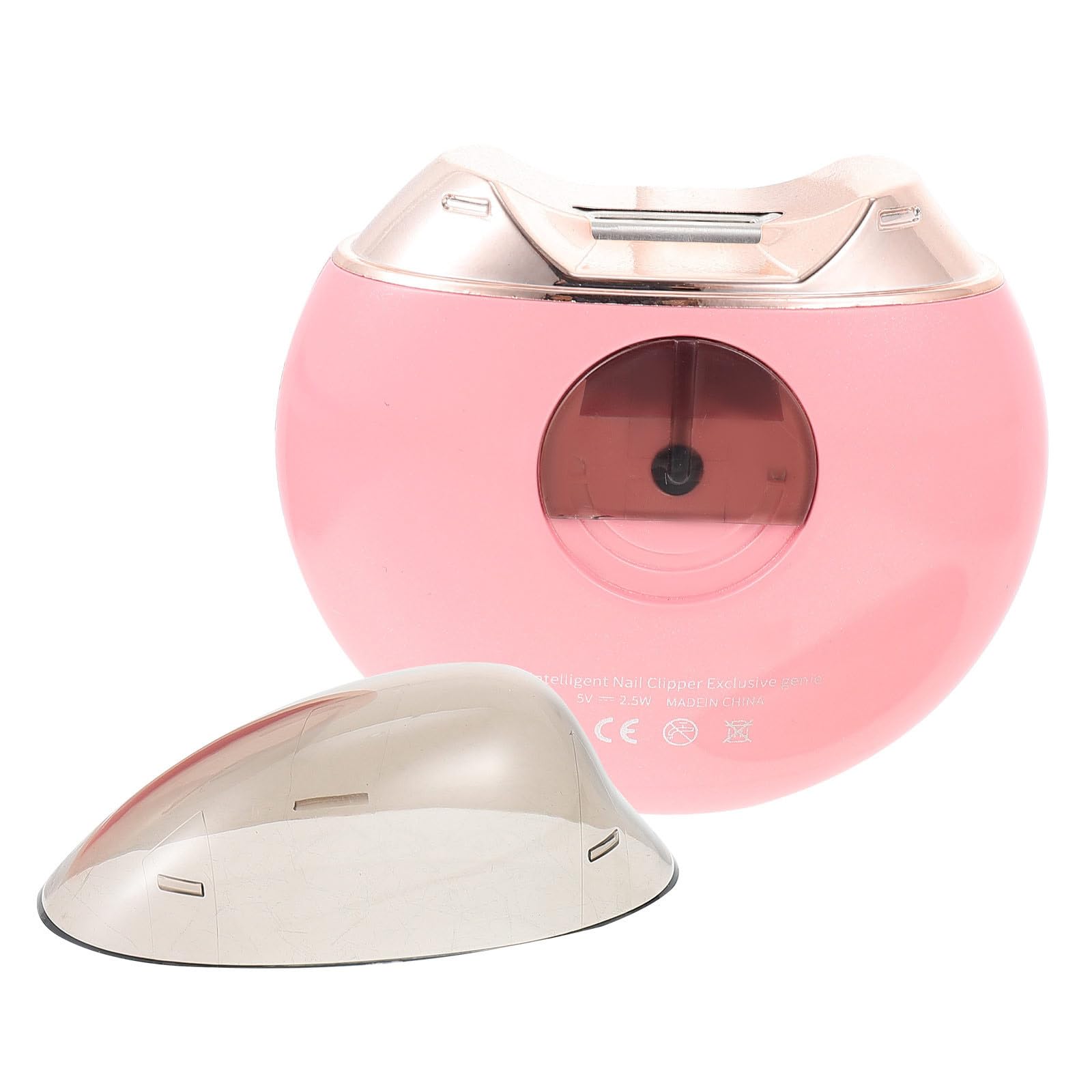 TOYANDONA 1 Set Herramienta de Pedicura Cortauñas Automático con Cepillo y Cabezales de Repuesto para Niños y Adultos
