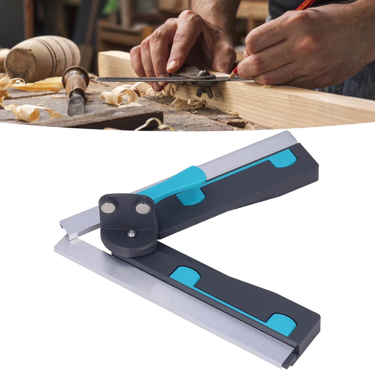 2In1 Mitre Measuring Angle Cutting Tool,Accurate Mitre Gauges For