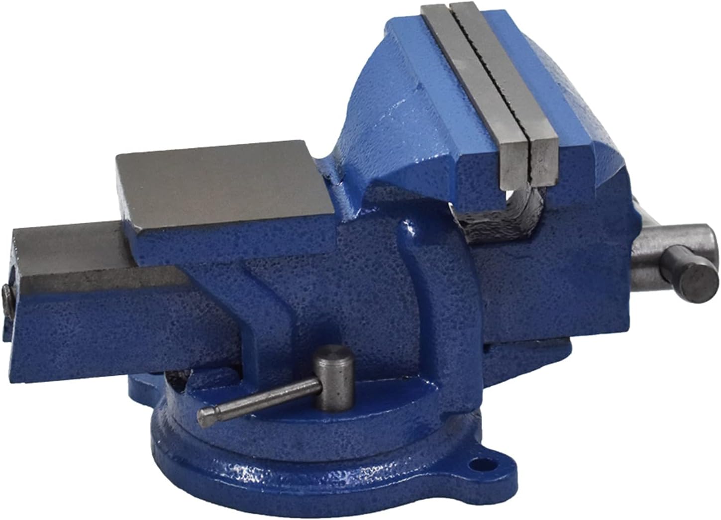 4-Inch Bench Vises with Swivel Base, Metal Milling with Locking 360-Degree Swivel Anvil for Crafting Painting Sculpting Modeling Electronics Soldering Woodworking etc