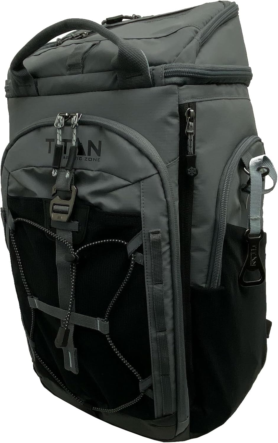 26 CANS T.I.T.A.N. by Arctic-Zone Super Foam and Leak Proof Backpack Cooler - Ultimate Grey