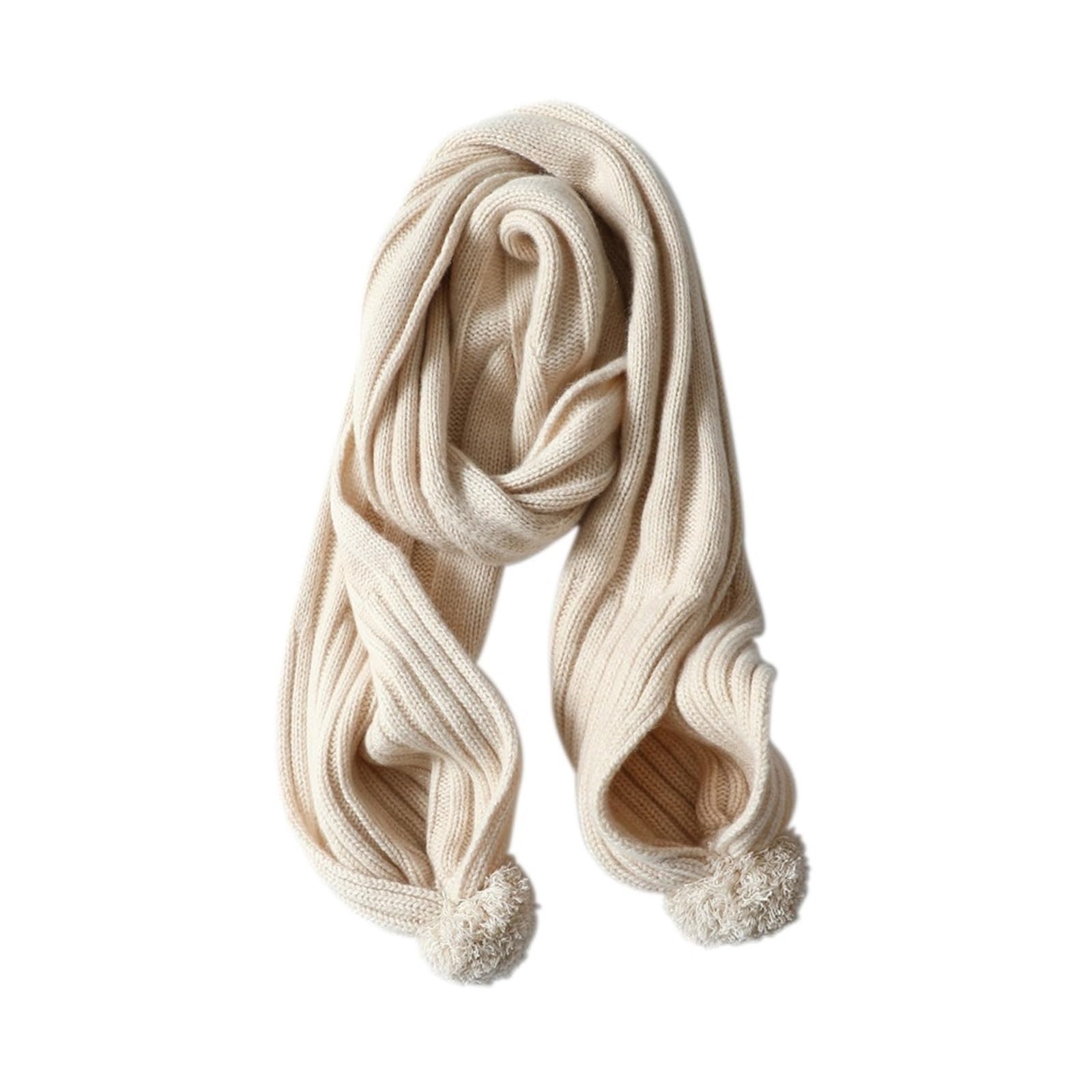 Bufanda gruesa de cachemir for mujer, cálida, puro, tejida, bonita, for el invierno Chal de invierno