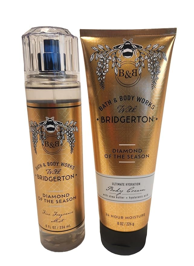 Amazon.com : Bath and Body Works Bundle Gift Set Diamond Of The Season ...
