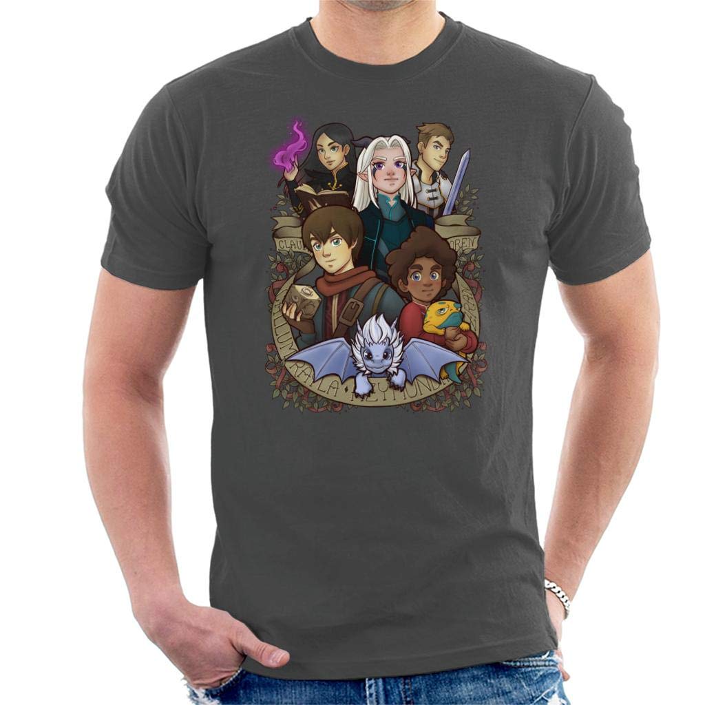 Cloud City 7 Men's Charcoal The Future King Dragon Prince T-Shirt