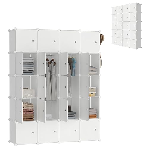 Armoire polyvalente DIY, système de rangement en plastique, placard de