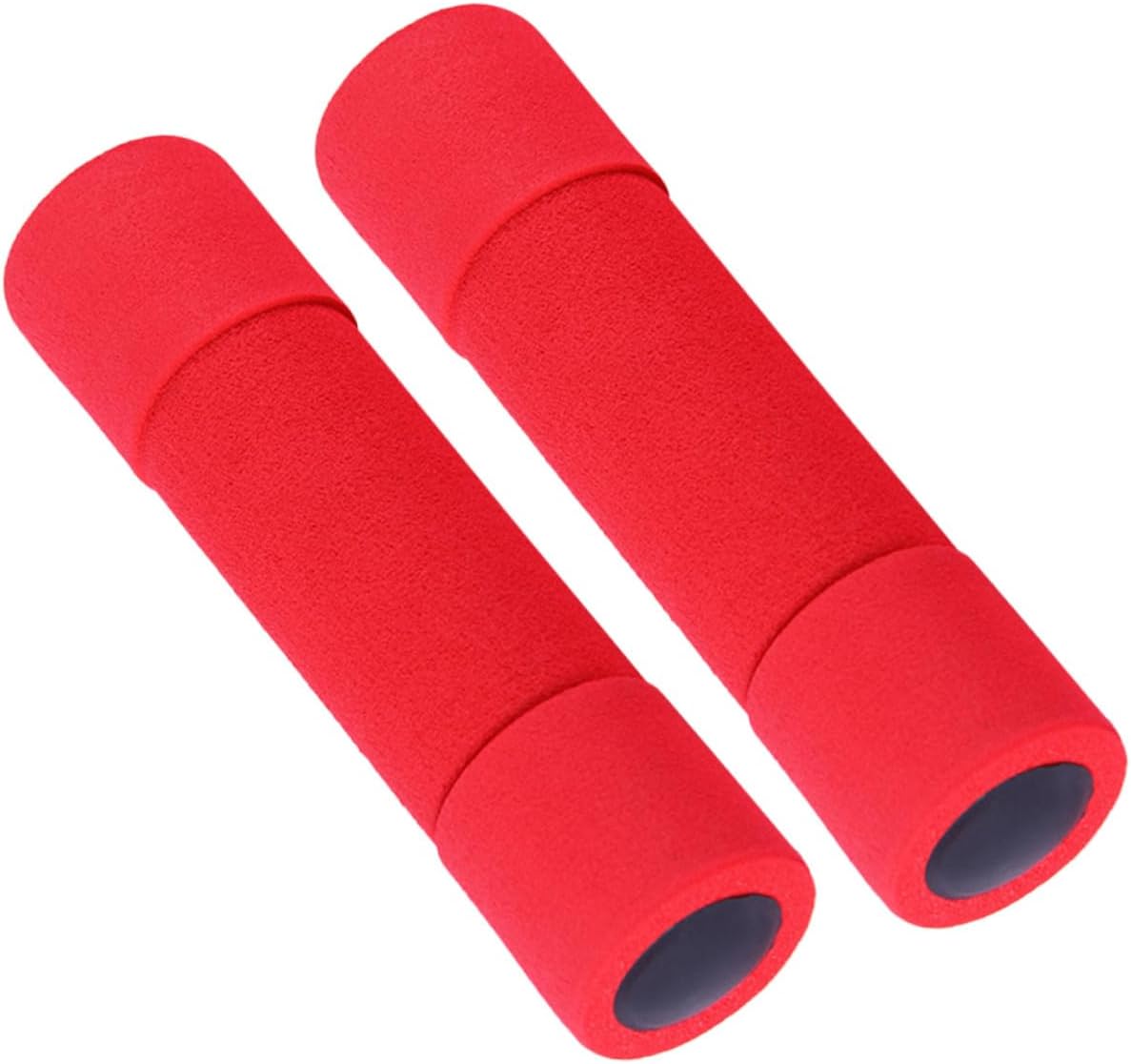 2pcs Red Foam Dumbbells 0.5kg for Women Weight Dumbbells Fitness Accessories Home Workout Strength Training Equipment