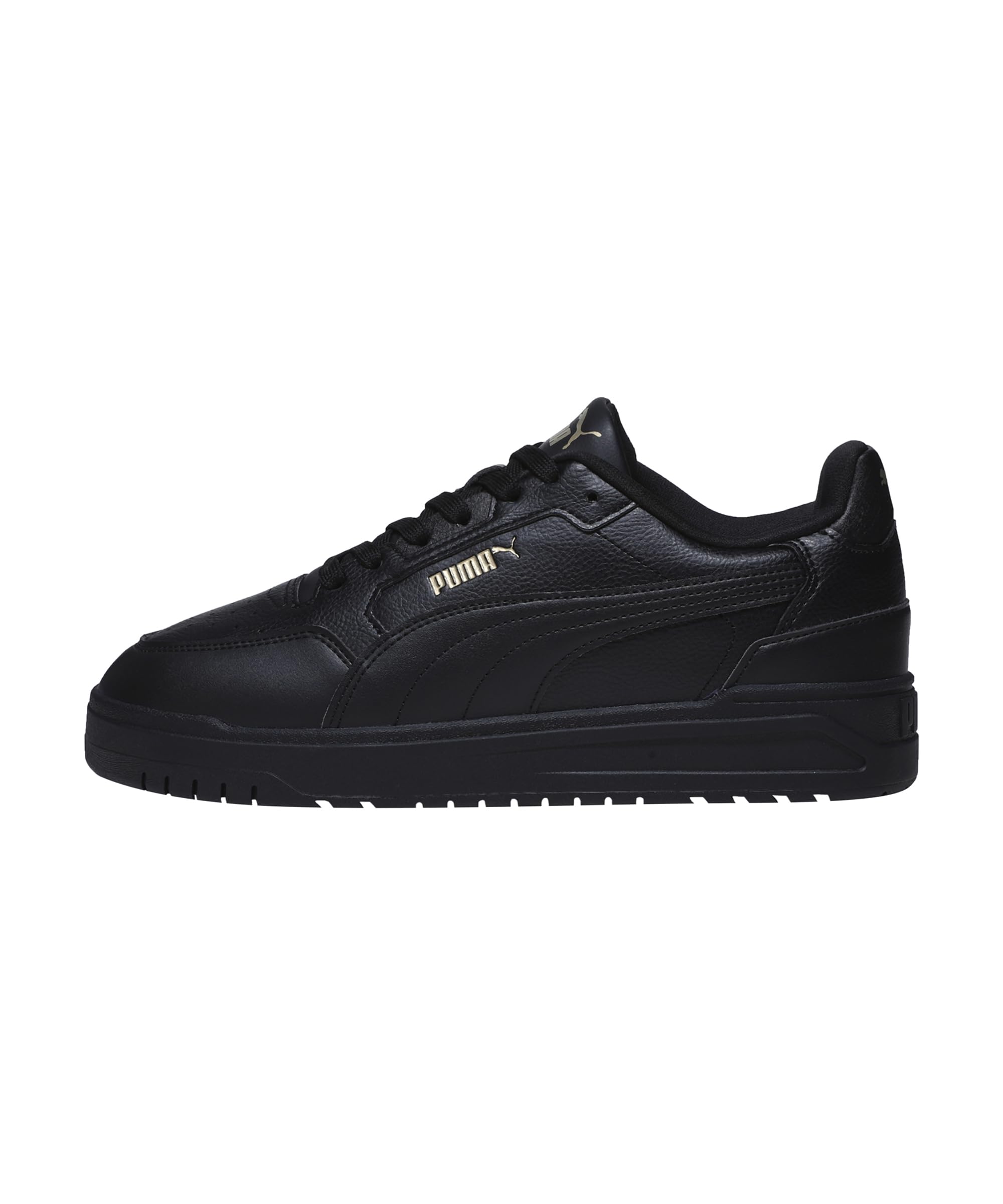 PUMA Erwachsene Shuffle Downtown Sneakers 46, Black Gold