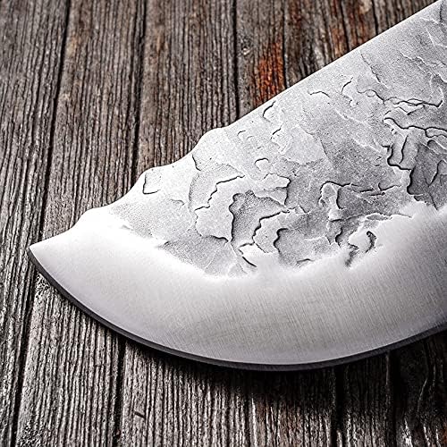 Meat Cleaver,Cleaver Knife, Slaughter Knife Cutting Meat Multi-purpose Cooking Knives Hand Forging Kitchen Chef Tool Cooking Slicing Chopper Chinese Cleaver