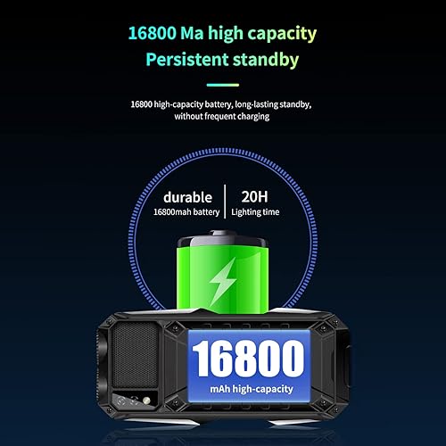 Miniatura 2 de Teléfono celular para personas mayores desbloqueado, botón grande Dual SIM Senior, teléfono móvil fácil de usar con batería de gran capacidad,