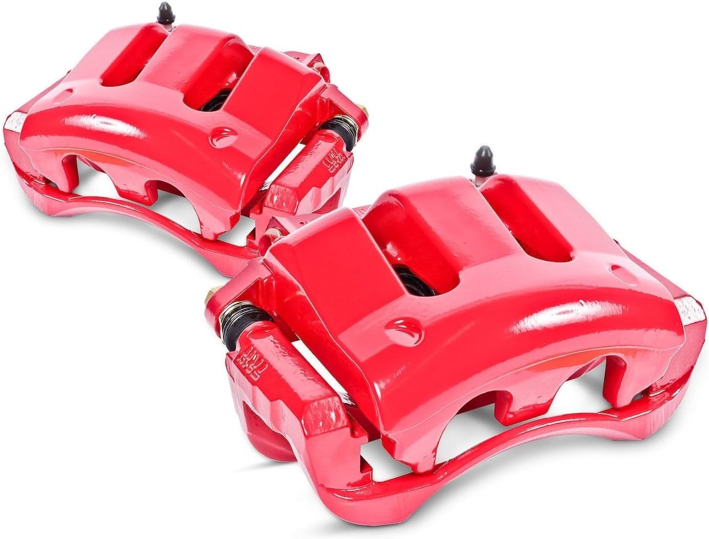 Power Stop Rear S4536 Pair of High-Temp Red Powder Coated Calipers For Ford Taurus 1993-2007, Lincoln Continental 1993-2002, Mercury Sable 1993-2005 [Model Specific]