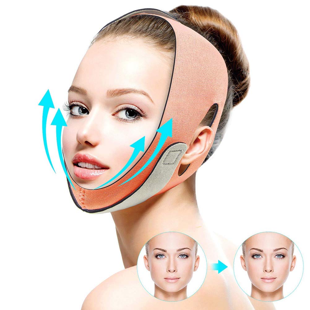 MDINC Women Face Slimming Strap V-Line Chin Cheek Lift Up Band