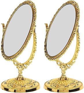 Vintage European Style Double-Sided Oval Desk...