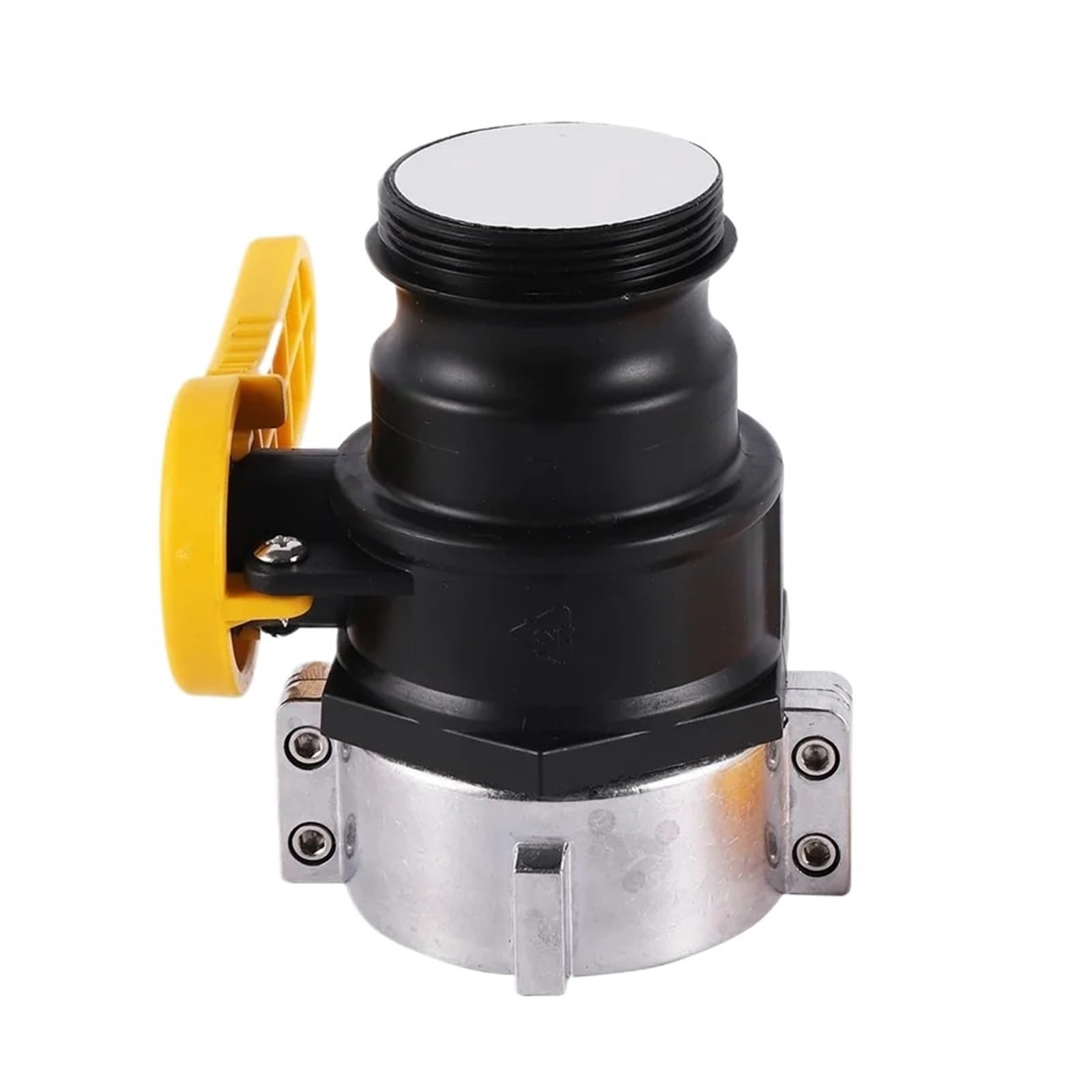 DN50 IBC zawór kulowy zbiornika wody 75mm Coase przełącznik gwintowany adapter spustowy ogród do ogrodu akwarium armatura nawadniania(Brown)