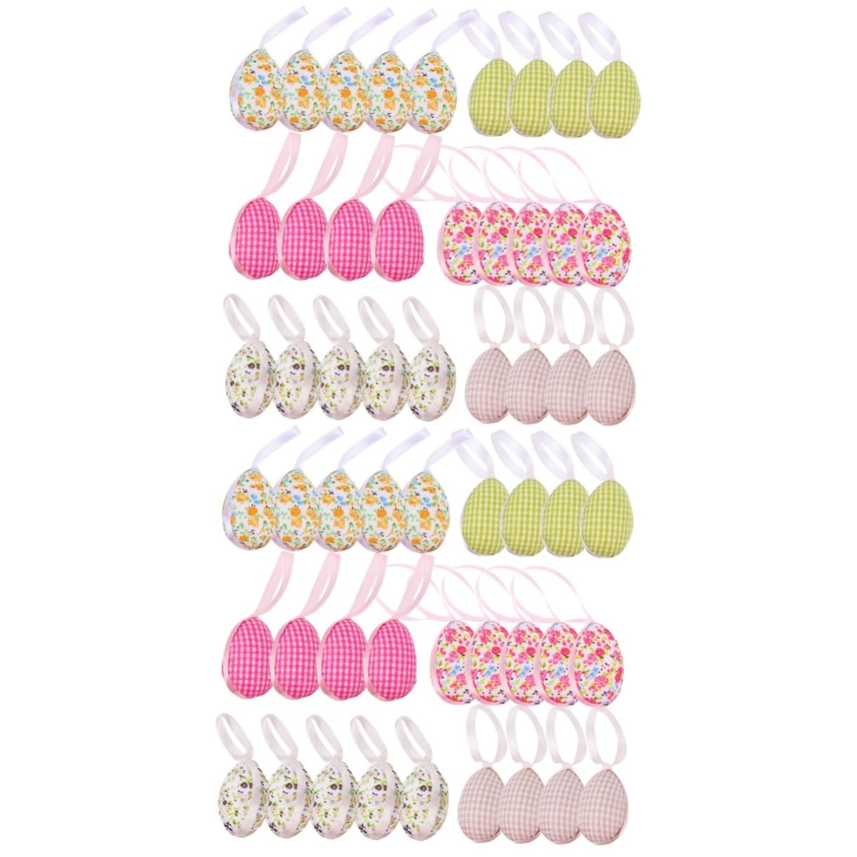 Garneck 2sets Ostern Hängen Ostern Ornamente Handwerk Dekorationen Verzierungen Spielzeug 27 Stücke * 2