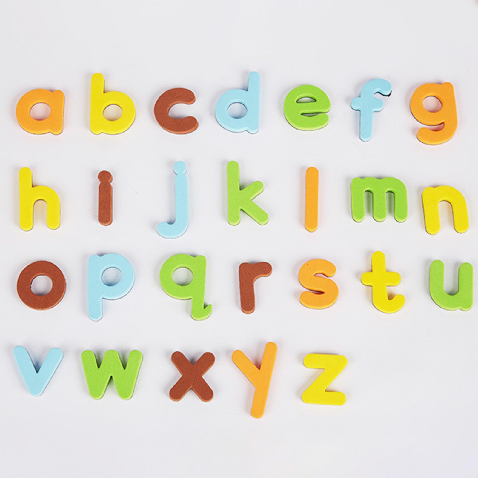Kit Alphabet Magnétique - Lettres Majuscules Colorées, Aimants Minuscules