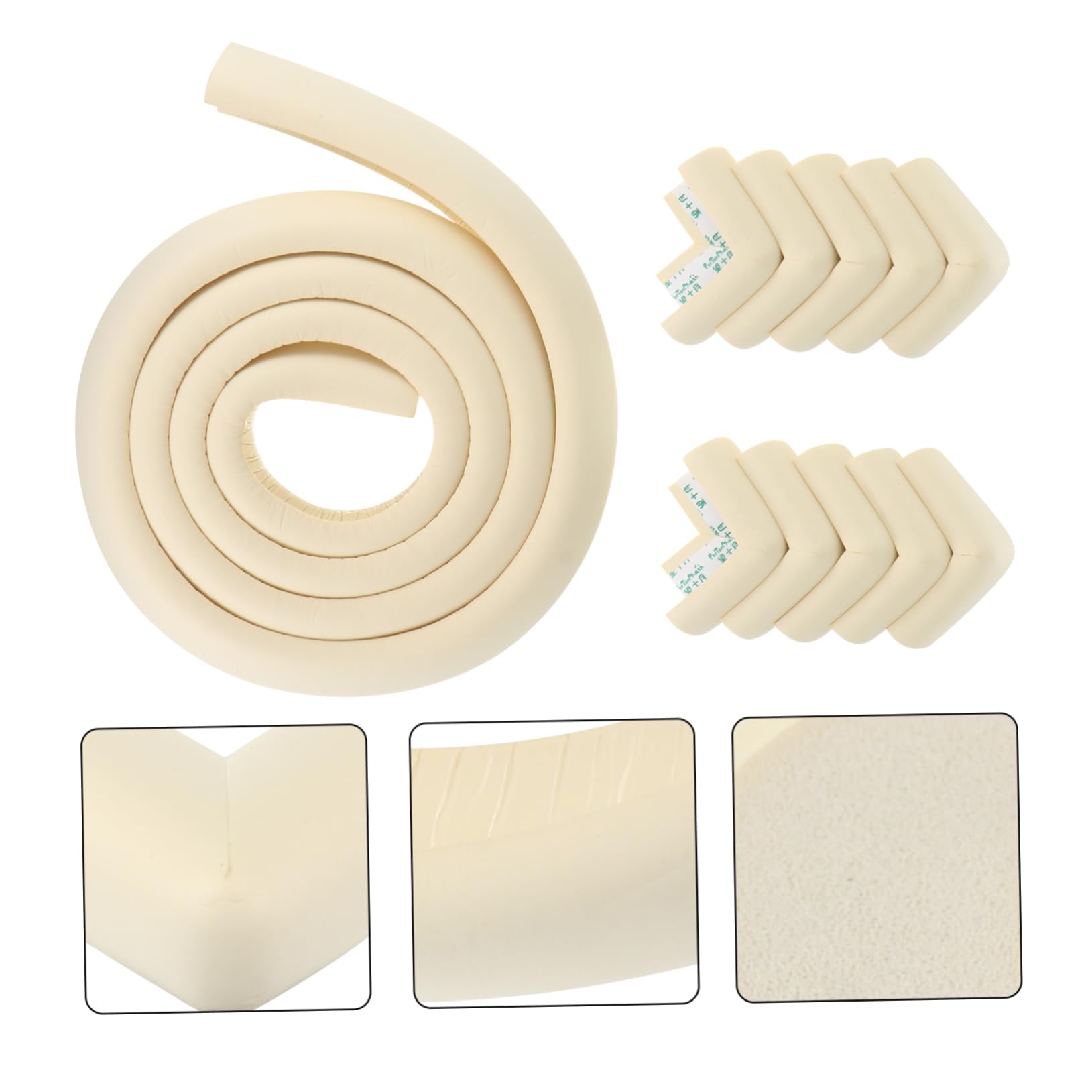 BESTonZON 2juegos Protector De Esquinas y para Bebés De Tiras Anti-Collision y para Seguridad Infantil y Guarderías