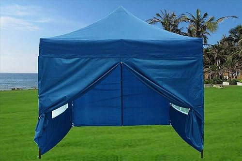 Miniatura 2 de Delta Canopies - Toldo desplegable de 10 x 10 pies para fiesta, kioscos instantáneos, 100% impermeable, con 4 lados extraíbles, bolsa para ruedas, 4