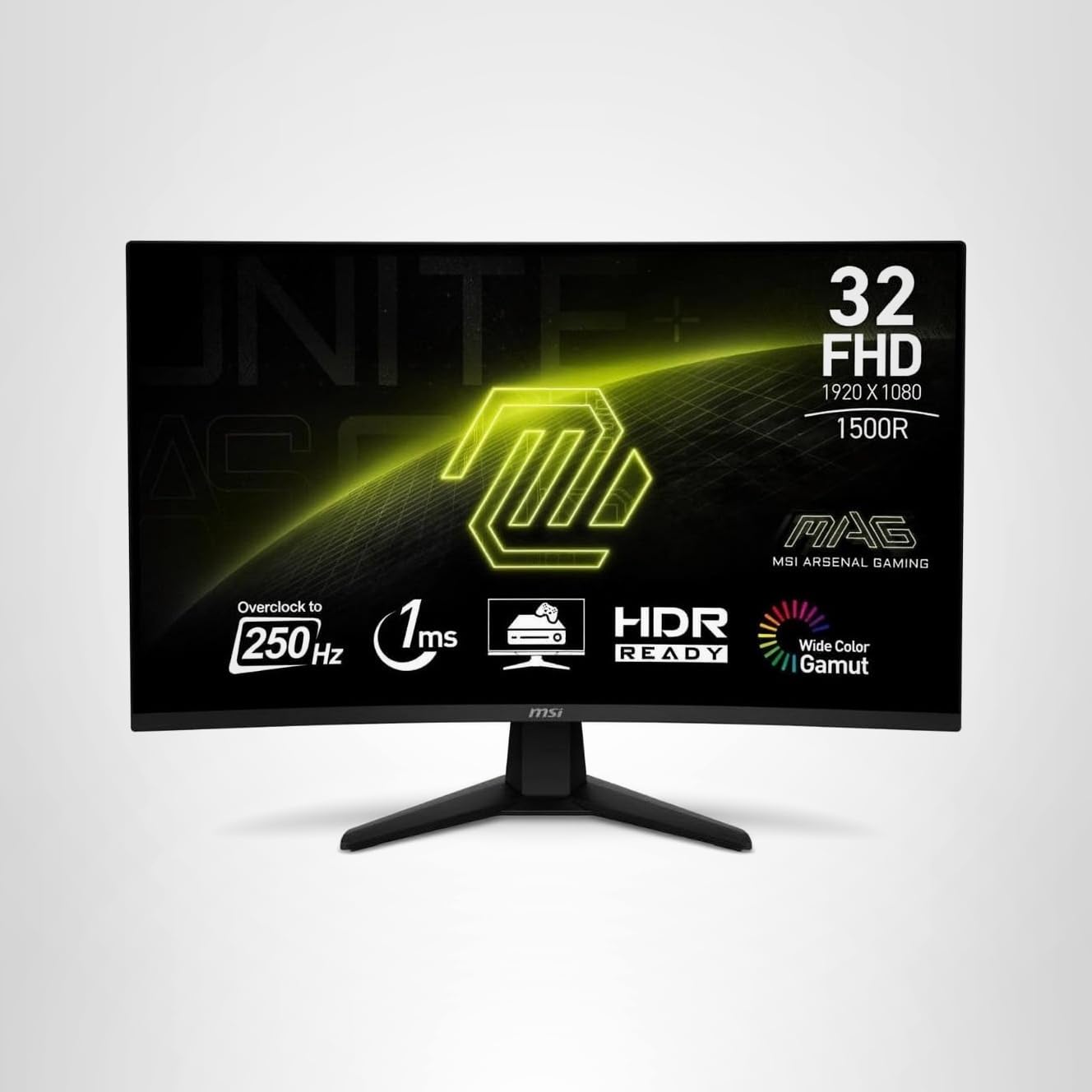 Amazon.com: MSI MAG 32C6X 31.5-inch 1920 x 1080 (FHD) Computer