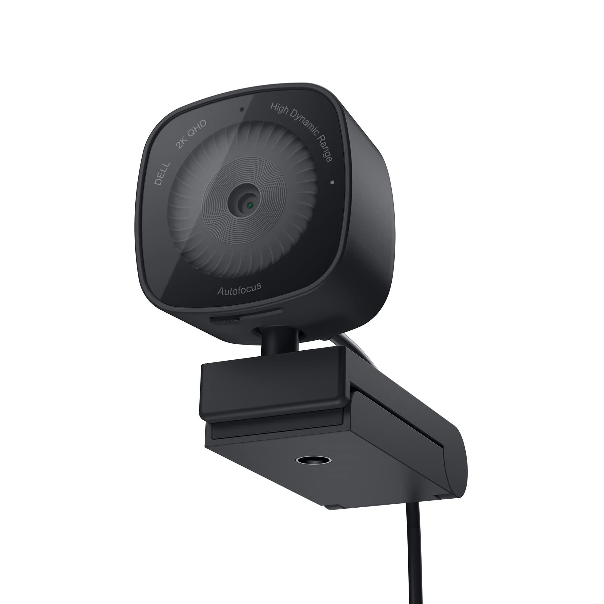 【美品】Dell Webカメラ WB3023 2K QHD Dell Webcam WB3023-2K QHD/FHD/HD Resolution, Sony Sensor, f2