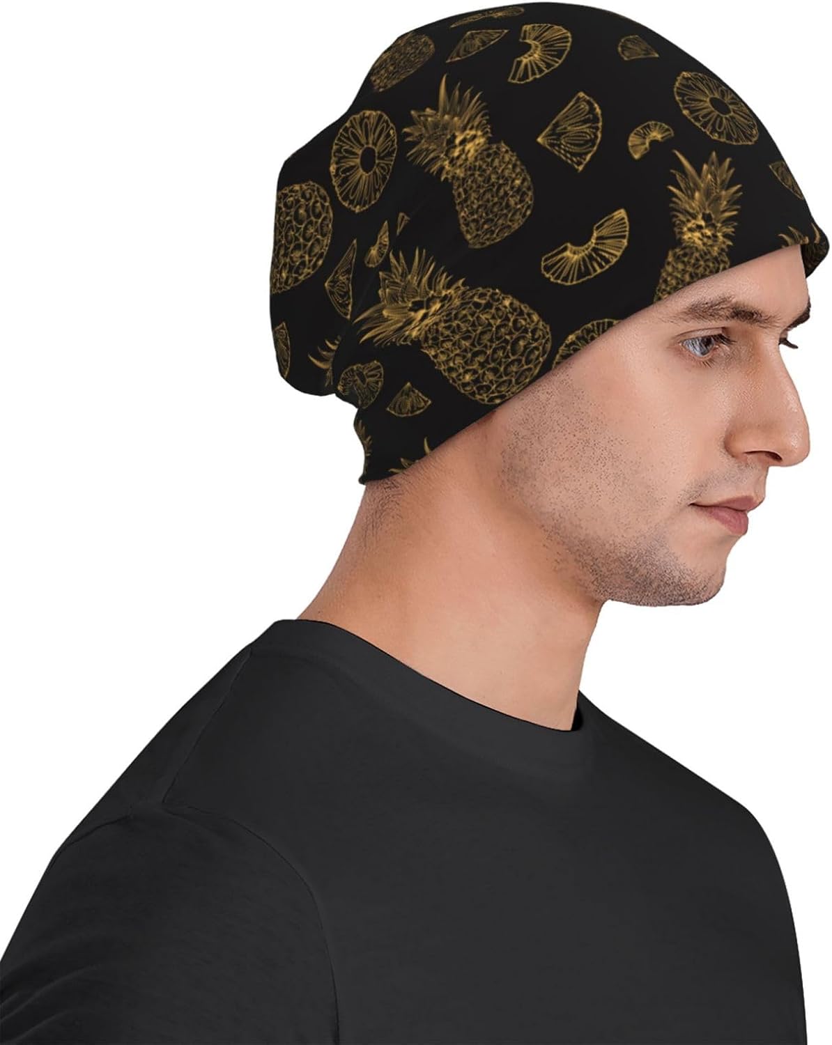 Beanie Hat Skull Cap Chemo Hat Slouchy Cap Headwear Stretch Knitted Hats - Image 9