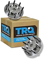 Vista 131 de TRQ Par de conjunto de cubo de cojinete de rueda delantera izquierda derecha, 2 piezas compatible con Lexus GX460 2003-2009 GX470 2003-2023 Toyota