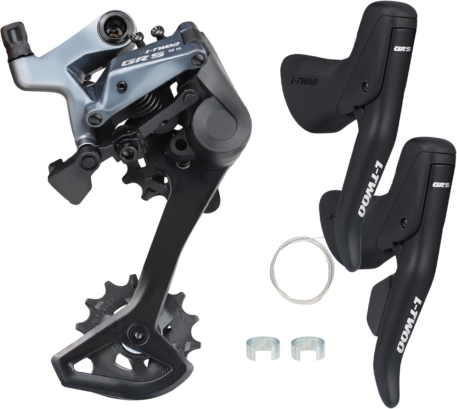 L-TWOO Road Bike Groupset 1 x 9 Speed Includes Bike Shifter Set