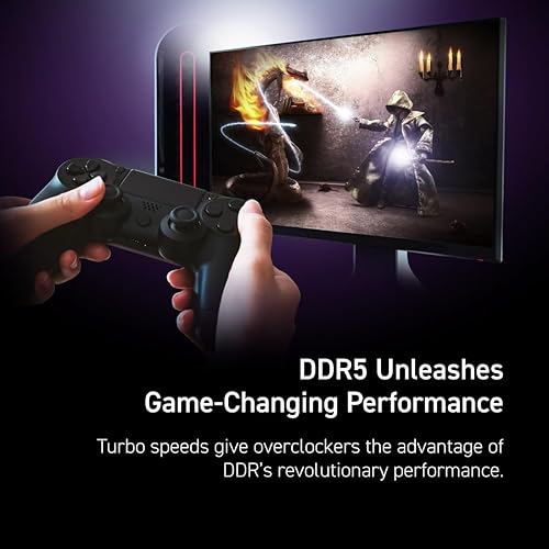 Miniatura 4 de Silicon Power DDR5 64GB (2x32GB) Zenith RGB 6000MTs (PC5-48000) 288-pin CL30 1.35V UDIMM Módulo de memoria de escritorio RAM SU064GXLWU60AFDFEC Negro