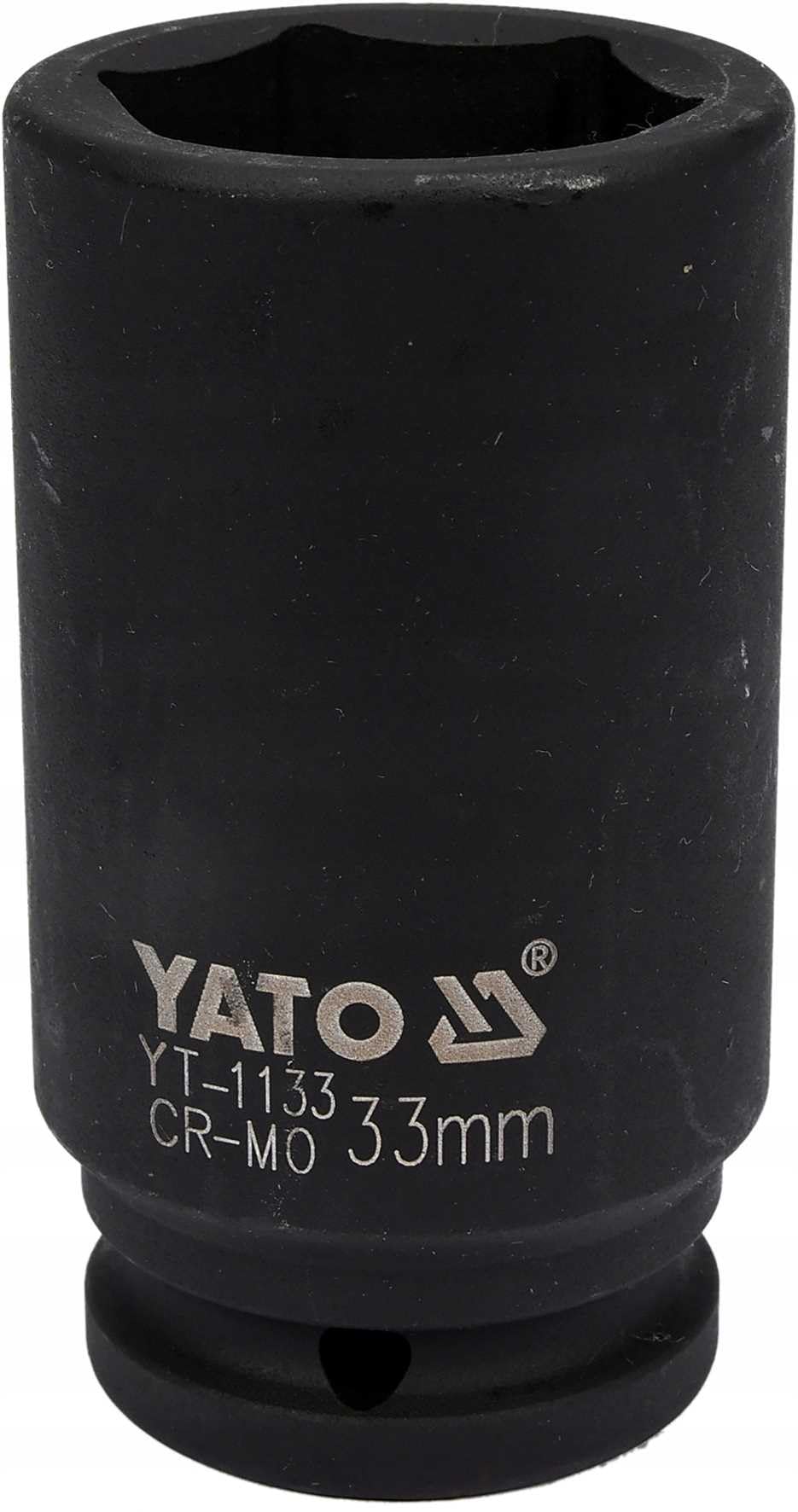 Yato YT-1133 Deep Impact Socket 3/4inch X33mm|Impact Socket Wrench Adaptor|Power Tools|Home Tools|Industrial tools|Mechanical Tools|Automotive|CrMo SCM-440|CrV50BV30|Black Phosphated|Cold Forged