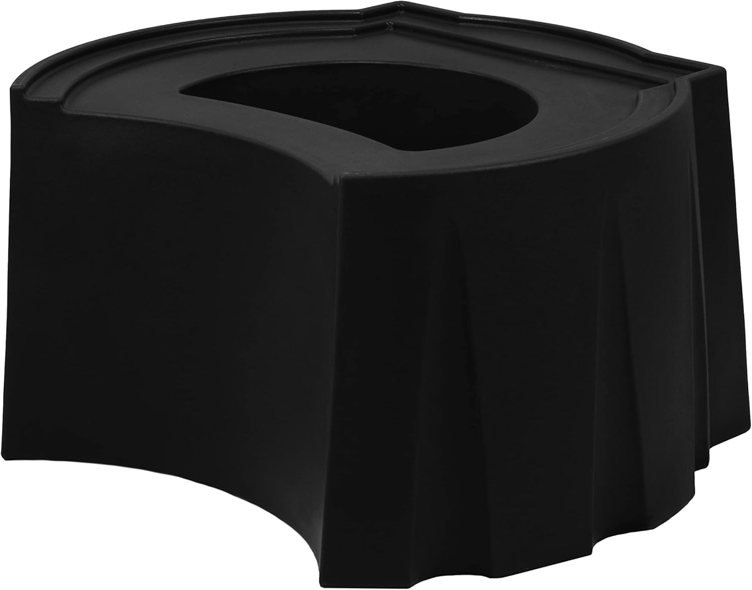 Rain Wizard Universal Rain Barrel Stand Black Patio