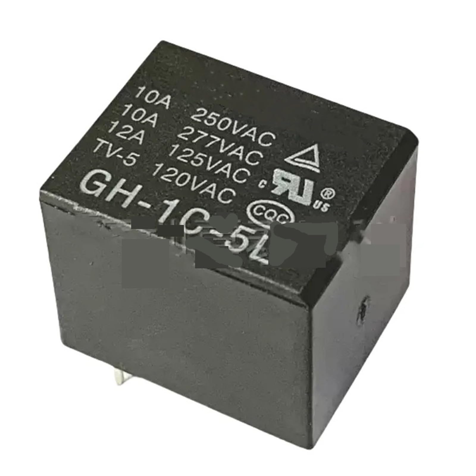 Relais GH-1C-12L 12V CC composant commutateur 5 broches 12A