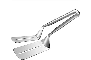 AOOSY Steak Clamps: 3-in-1 Cooking Tong & Double-Sided Spatula