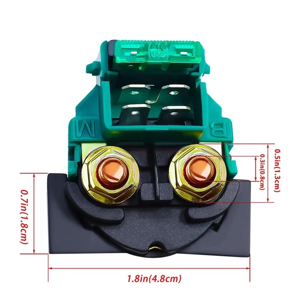 Relé Relé De Solenoide De Arranque De Motocicleta Para CB125 Para CB-1 Para CB400 Para CB400F Para CB400SF Para CB 450 550 650 700 Para CB750(Color4)
