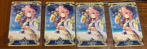 Amazon.co.jp: FGOアーケード 玉藻の前 再臨 フェイタル 4枚