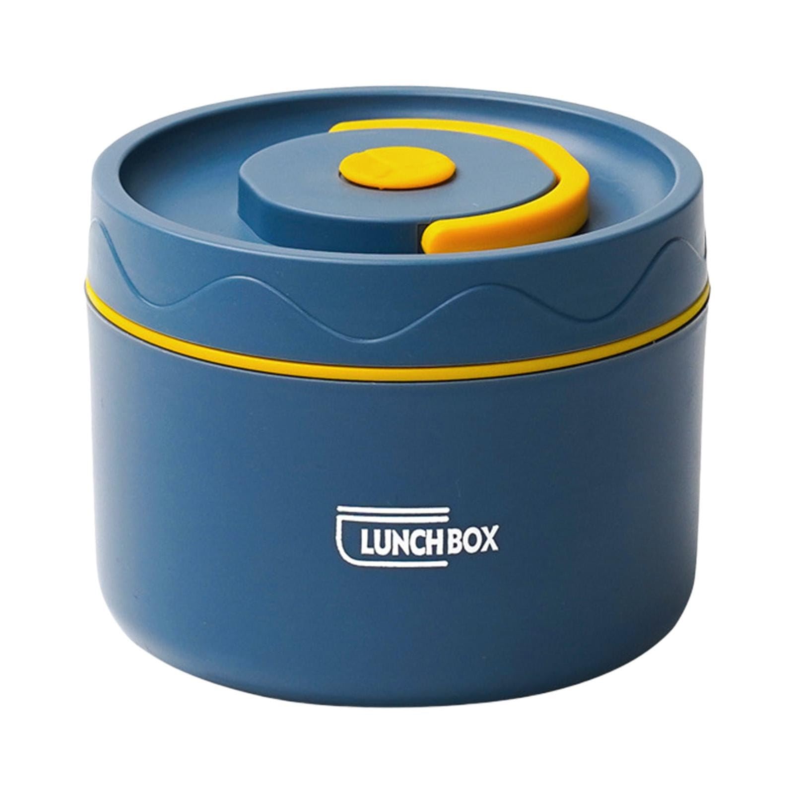 Food Flasks for Hot & Cold, Stainless Insulated Lunch Box Food Flask (F)