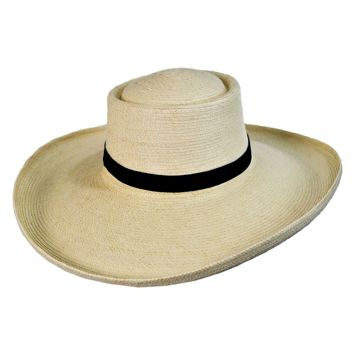 Sam Houston Guatemalan Palm Leaf Straw Hat (7-1/8)