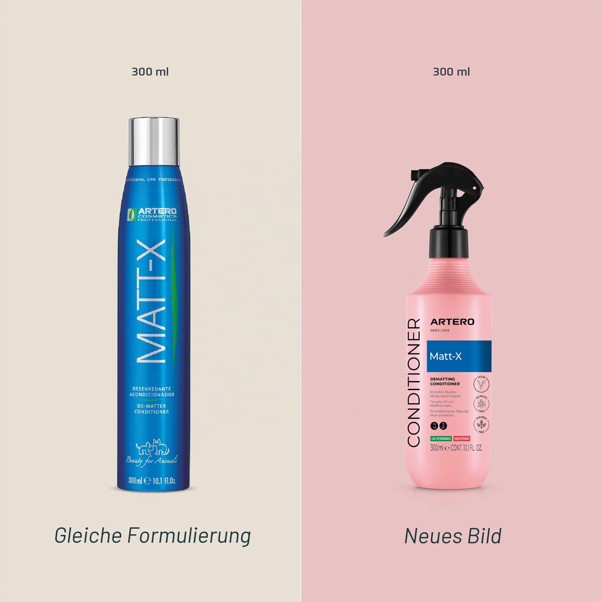 Artero Matt-x Conditioner & Detangler für Hunde und Katzen