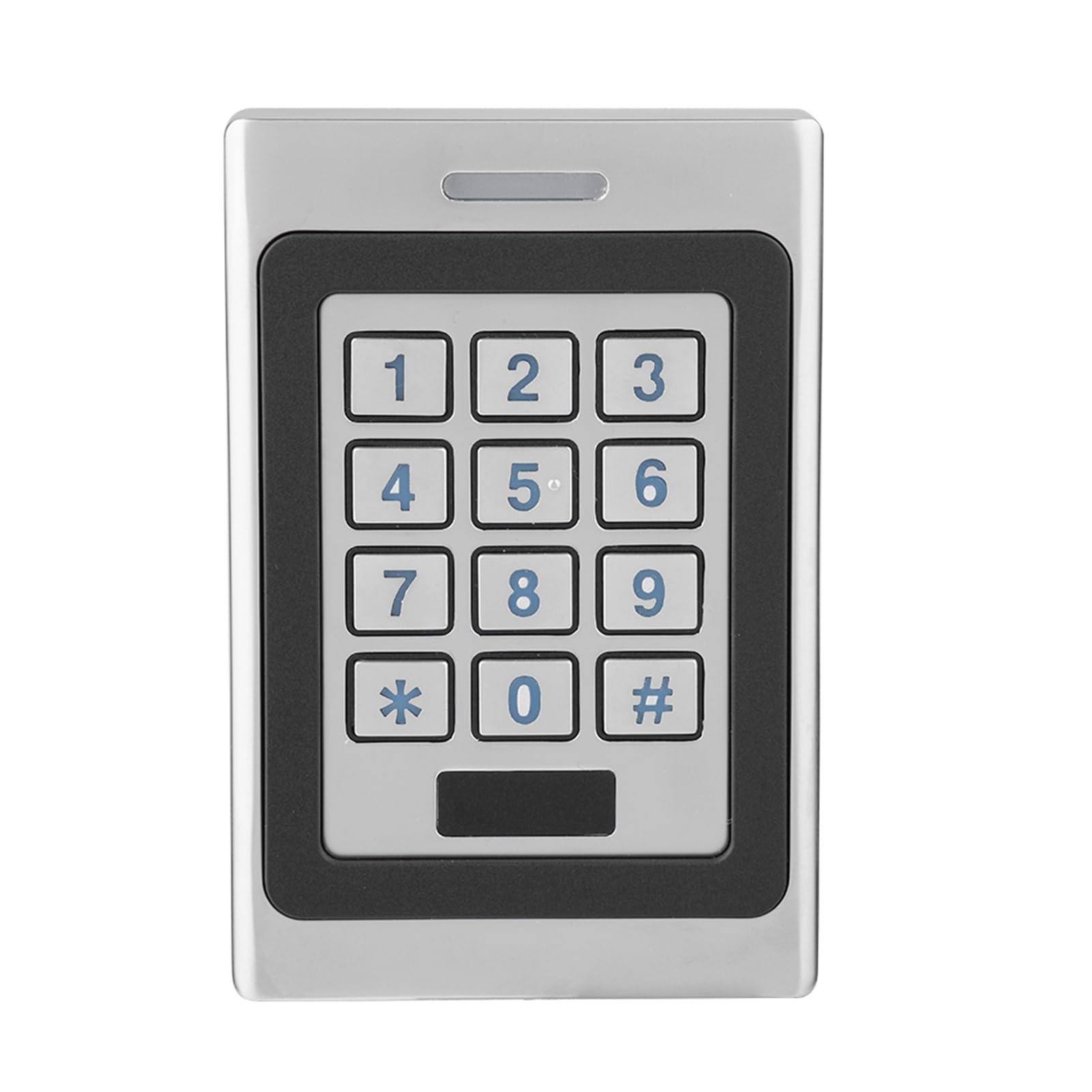 Contrôleur d'Accès Porte Sécurisé IP67 avec Clavier Système d'Ouverture par/Carte (3000 Utilisateurs) -Intrusion Alarme et Clavier Lumineux pour Extérieur/Entreprise