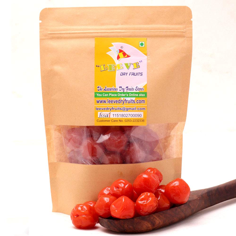LEEVE DRY FRUITS Fresh Cherry Plum Ideal for Cakes & Cookies Decoration (200G) 1