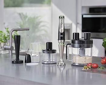 Braun MultiQuick 9 MQ9187XLI - Hand Blender with Food
