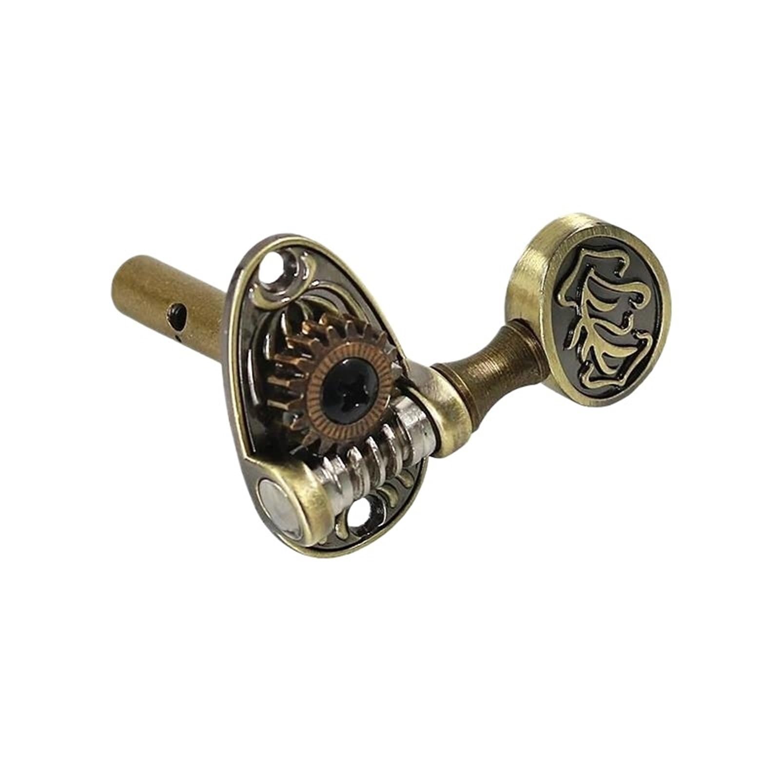 Gitarrenwirbel-Zubehör Made Gitarrensaiten-Stimmwirbel Mechaniken Klassiker Offener Typ Bronze 3L 3R