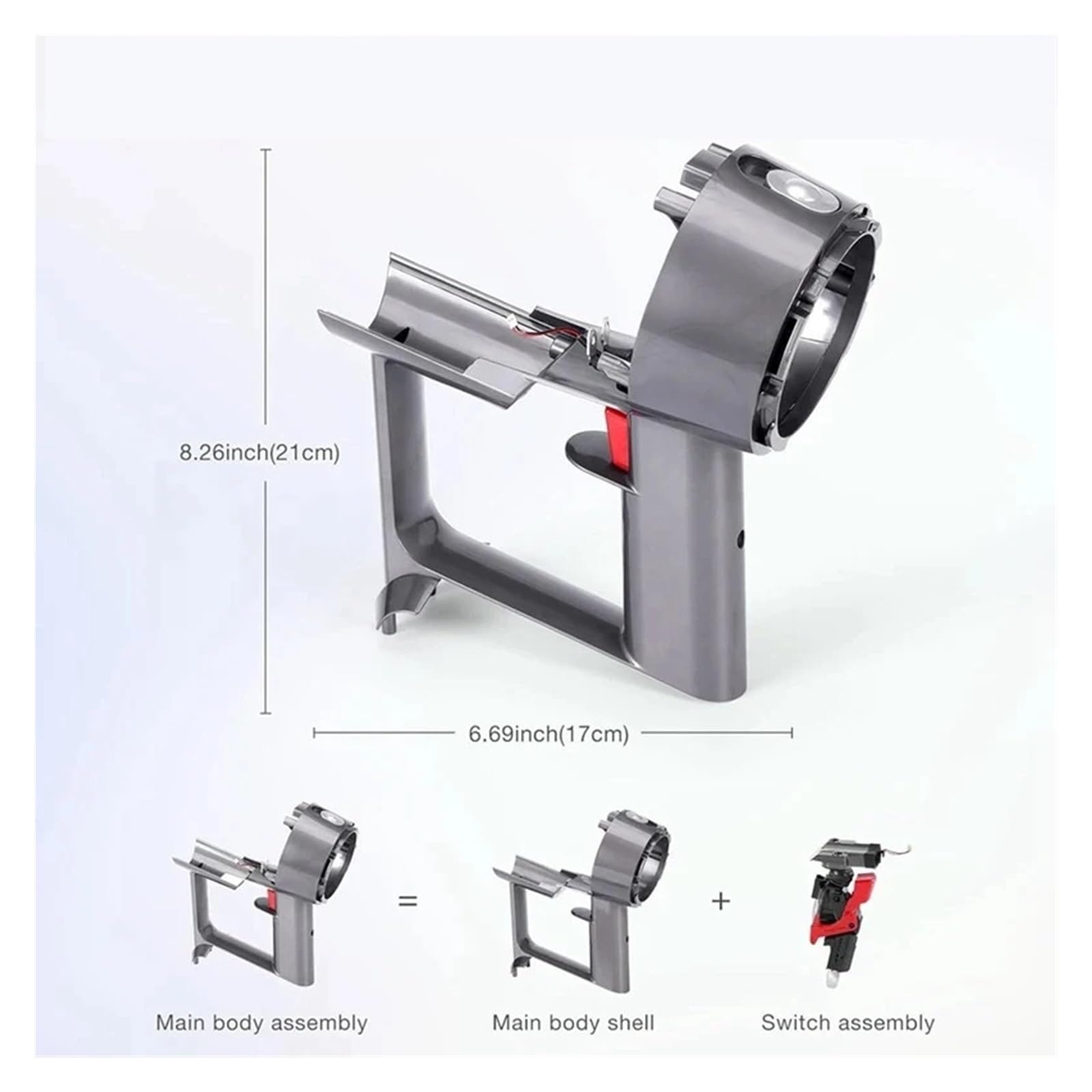 Maniglia Di Ricambio For Aspirapolvere, Compatibile Con Dyson